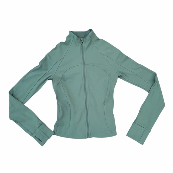 Lululemon Nulu Cropped Define Jacket Tidewater Teal 2 - Picture 3 of 9